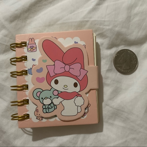 My Melody Mini Notebook with Magnet Closure - Picture 2 of 11